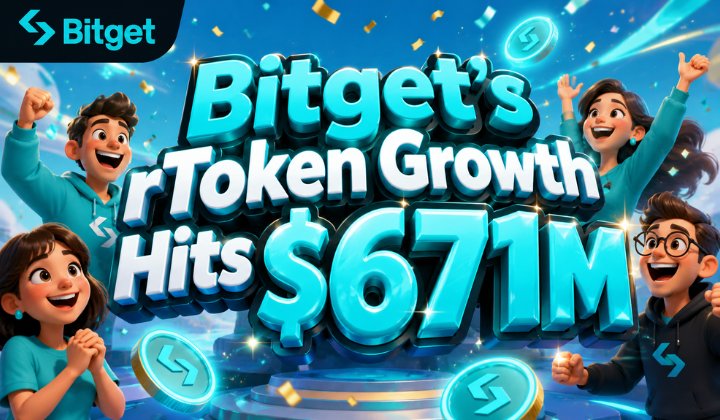 Bitget Sees Explosive rToken Growth With $671M Trading Volume