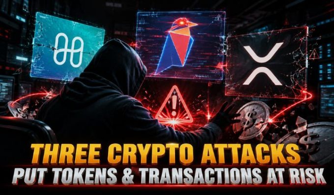 Three Crypto Attacks Put Tokens & Transactions At Risk