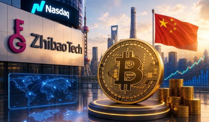 Nasdaq-listed Chinese Firm Zhibao Launches New Bitcoin Treasury With 2380 BTC Worth $154.7M