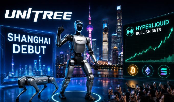 Unitree's Shanghai Debut Blows Past Even Hyperliquid's Bullish Crypto Bets
