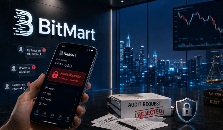 BitMart Founder Rejects Audit Calls As Users Report Blocked Funds
