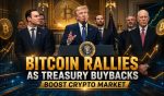 Bitcoin Rallies 11% To $71,600 As Treasury Buybacks Boost Crypto Market