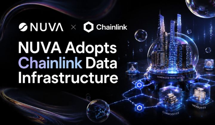 NUVA Adopts Chainlink Data Infrastructure For $19B Tokenized RWA Market