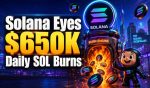 Solana Eyes $650K Daily SOL Burns As New Governance Proposal Targets Lower Inflation