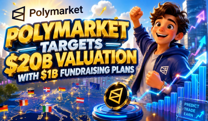 Polymarket Targets $20B Valuation With Reported $1B Fundraising Plans