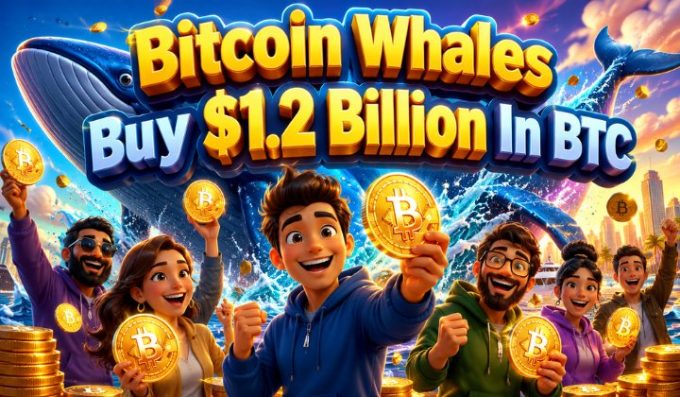 Bitcoin Whales Buy $1.2 Billion In BTC As ETFs Pull In $750 Million This Week