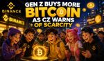 Binance Data Shows Gen Z Are Buying More As CZ Warns Of Bitcoin Scarcity