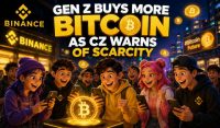 Binance Data Shows Gen Z Are Buying More As CZ Warns Of Bitcoin Scarcity