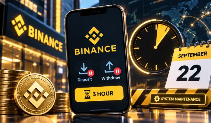 Binance To Pause Deposits & Withdrawals For 3 Hours On September 22