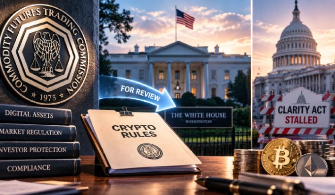 CFTC Sends Crypto Rules To White House For Review As Congress Stalls On Clarity Act