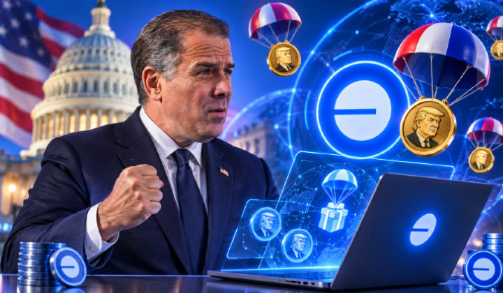Hunter Biden To Launch LAPTOP Memecoin On Base On Sep 9, Airdrop For TRUMP Holders