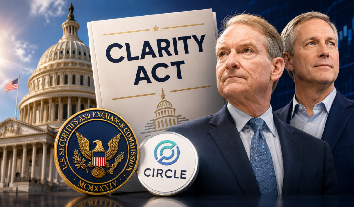 SEC Chair Atkins & Circle President Urge Congress To Advance CLARITY Act