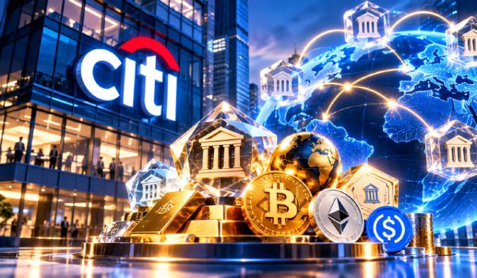 Citi Says 77% Of Institutions Eye Tokenized Collateral