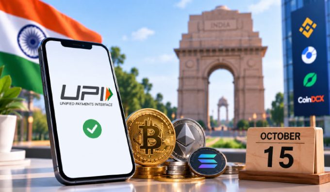 India’s Crypto Exchanges Face 0.4% UPI Cost From October 15, Users Stay Protected