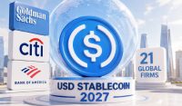 Goldman Sachs, Citi, BofA Among 21 Global Firms Planning USD Stablecoin For 2027