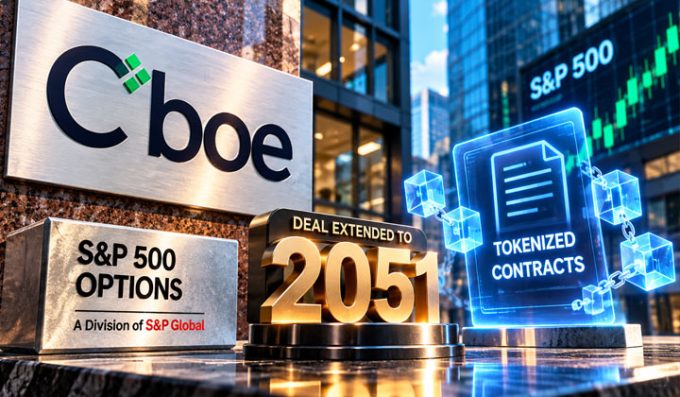 Cboe Extends S&P 500 Options Deal to 2051, Opens Door to Tokenized Contracts