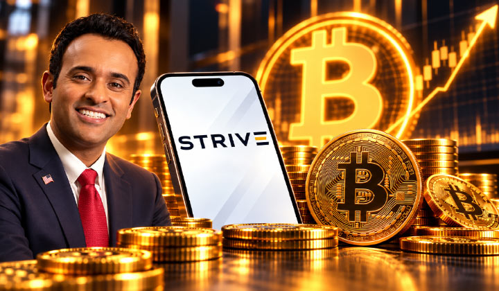 Strive Adds 1,107 Bitcoin To Treasury, Holdings Reach 27,462 BTC