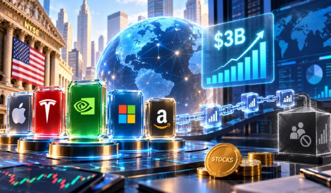 Tokenized Equity Trading Volume Nears $3B As Onchain Use Remains Limited
