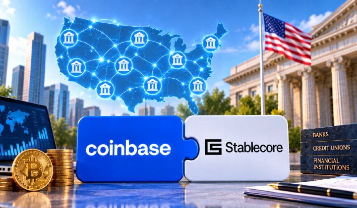 Coinbase & Stablecore Bring Crypto Services Closer To 3,000+ US Financial Institutions