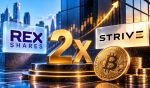 REX Launches 2x Leveraged ETF Tied To Bitcoin Treasury Firm Strive