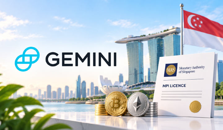 Cryptocurrency Exchange Gemini Secures Singapore MPI Licence For Crypto Services