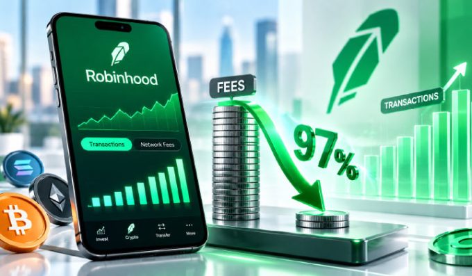 Robinhood Chain Fees Collapse 97% Even As Transactions Stay Near Record Highs