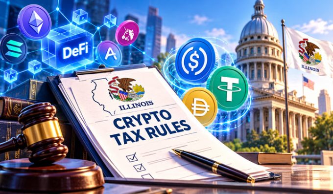 Illinois Drafts Crypto Tax Rules Covering DeFi & Stablecoins