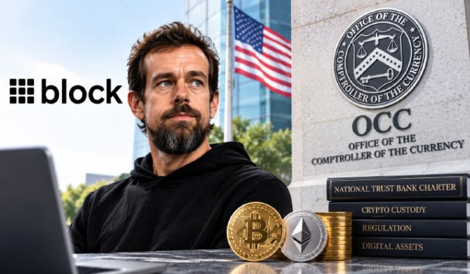 Jack Dorsey’s Block Applies For OCC National Trust Bank Charter For Crypto Custody