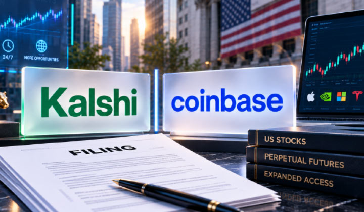 Kalshi Joins Coinbase With Own Filing For US Stock Perpetual Futures