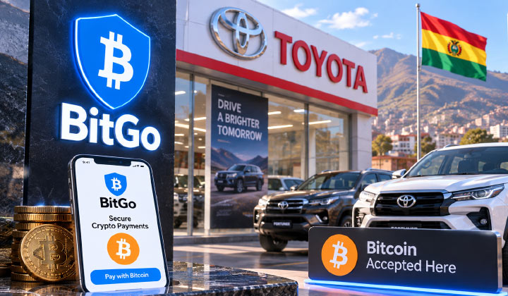 BitGo Powers Bitcoin Payments For Toyota Dealer In Bolivia
