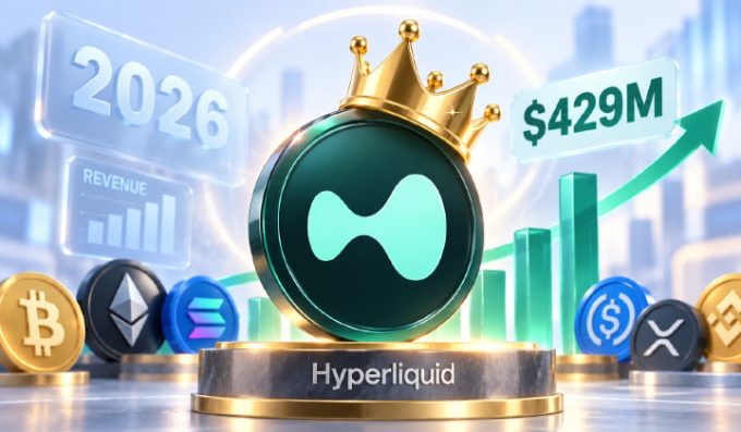 Hyperliquid Leads 2026 Crypto Revenue Rankings With $429M Through September 15