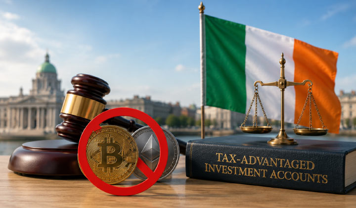 Ireland Bars Crypto From New Tax-advantaged Investment Accounts