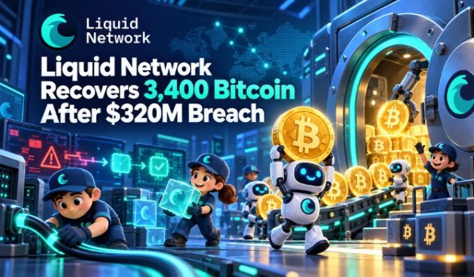 Liquid Network Recovers 3,400 Bitcoin After $320M Breach