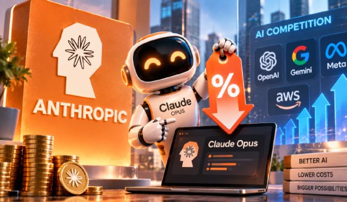 Anthropic Cuts Claude Opus Costs As AI Competition Intensifies