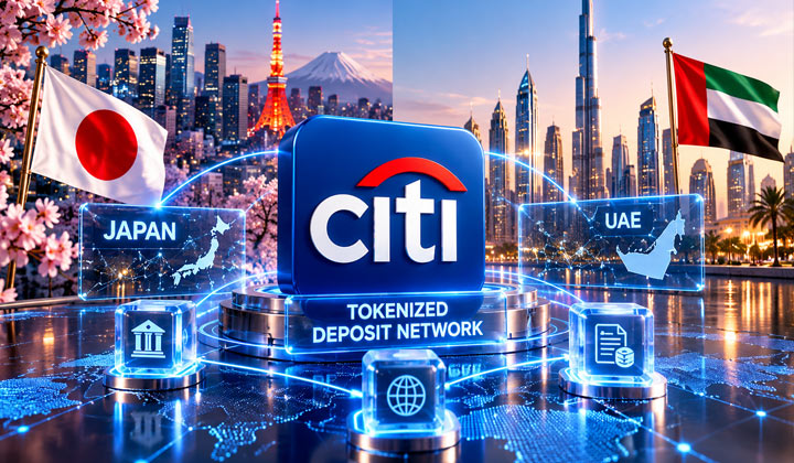 Citi Expands Tokenized-deposit Network To Japan & UAE