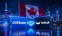 Webull Expands Crypto Trading Into Canada Through Coinbase