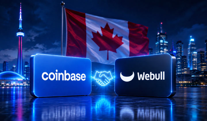 Webull Expands Crypto Trading Into Canada Through Coinbase