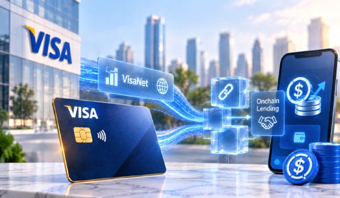 Visa Combines VisaNet Data With Onchain Lending To Power Stablecoin Card Working Capital