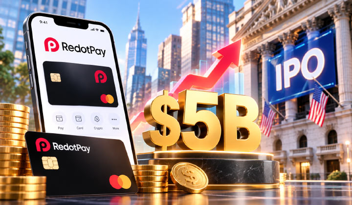 RedotPay Targets $5B Valuation As U.S. IPO Preparations Advance