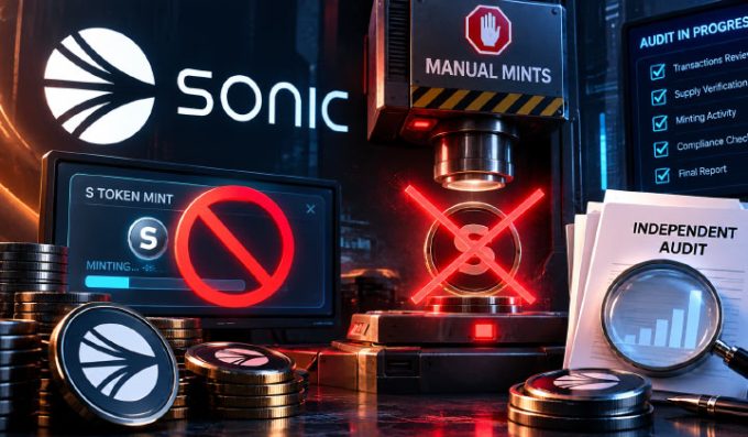Sonic Orders Independent Audit After Cancelling Manual S Token Mints