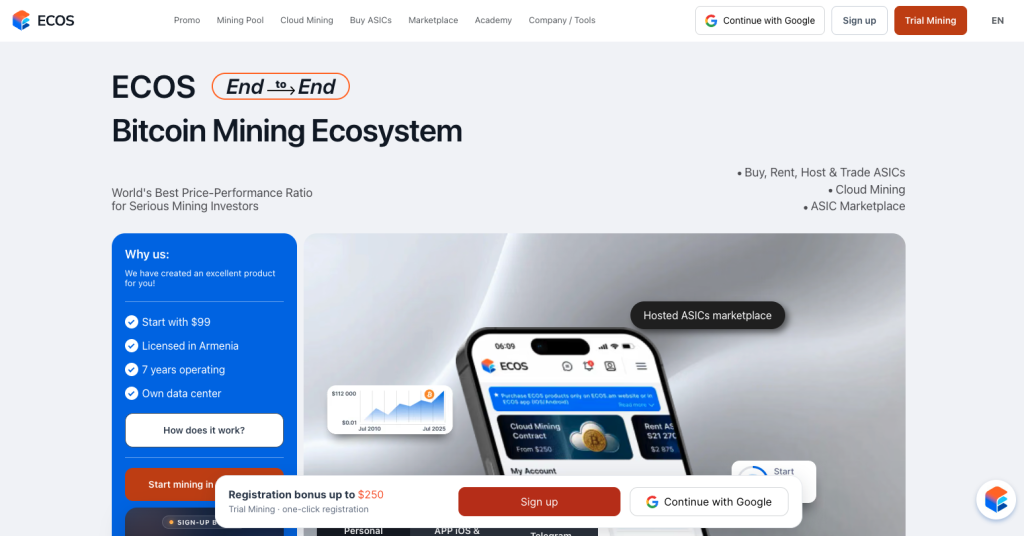 3. ECOS – Best For Beginners