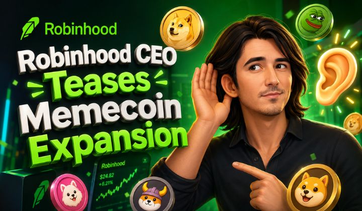 Robinhood Memecoin Expansion Teased As CEO Vlad Tenev Responds To Community