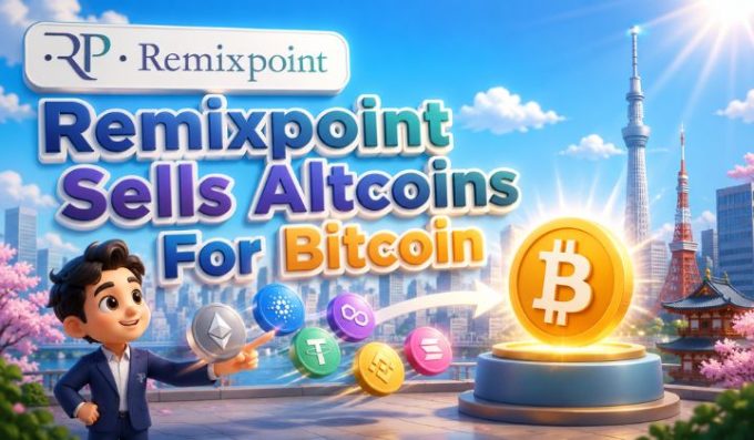 Remixpoint Sells Altcoins As Bitcoin Becomes Its Sole Crypto Holding
