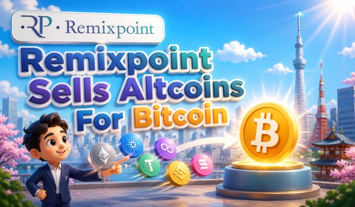 Remixpoint Sells Altcoins As Bitcoin Becomes Its Sole Crypto Holding