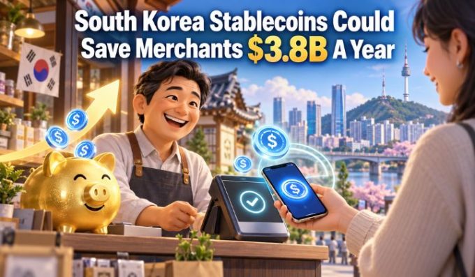 South Korea Stablecoins Could Save Merchants $3.8B A Year, Report Finds