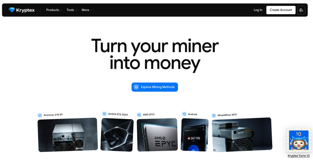 5. Kryptex – Best For Windows PC Owners