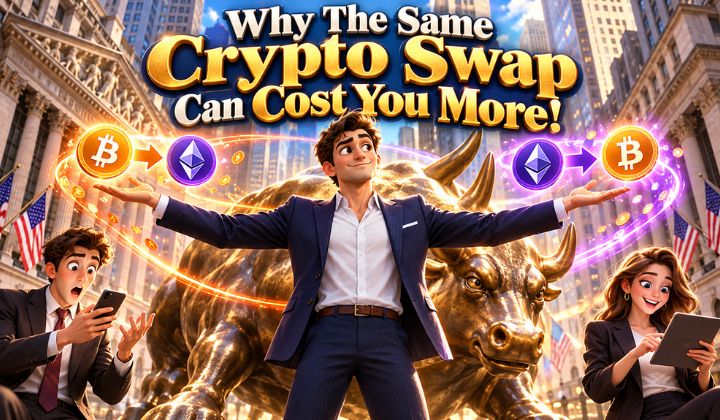 Why The Same Crypto Swap Can Cost You More!