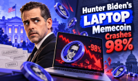 Hunter Biden’s LAPTOP Memecoin Crashes 98% After Explosive Launch