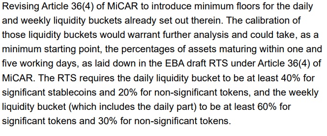 EU Central Banks Seek Changes To MiCA Stablecoin Reserve Rules
