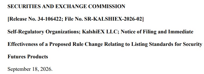 Kalshi Joins Coinbase With Own Filing For US Stock Perpetual Futures